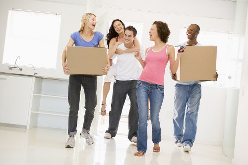 Local movers assisting with a home relocation in Barnet