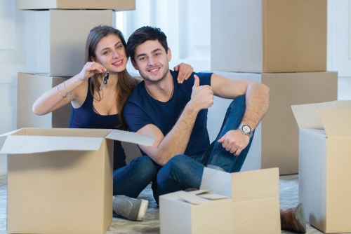 Quote and booking confirmation for a home removal service