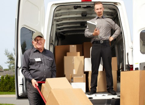 Completed complaint record for a removals service