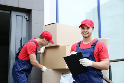 Customer complaint process for a removal service