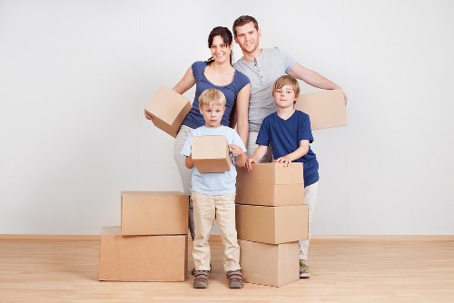 Busy moving day with a professional removal service in Barnet