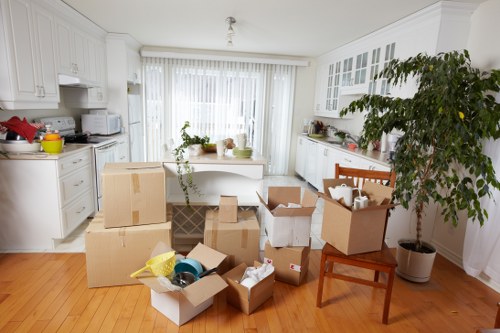 Encrypted payment protection for Barnet removal services