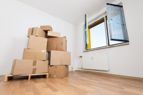 Moving boxes and furniture for a home removal in Barnet