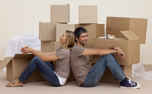 Business relocation packing and unpacking services in Barnet