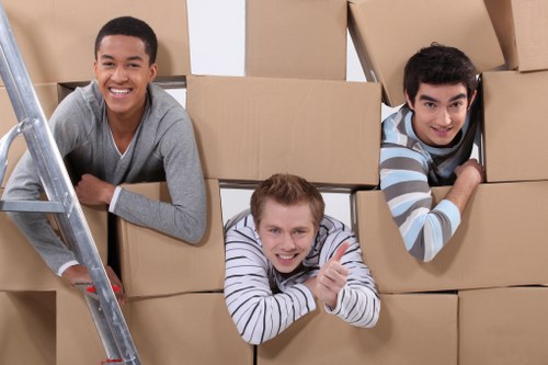 Professional Barnet removals company planning a home move