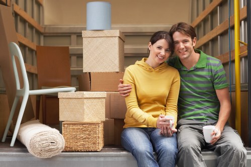 Inspection of a damaged item after a house move