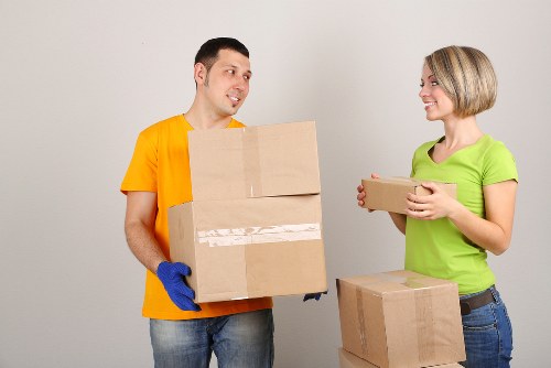 Screen-reader friendly moving company webpage for Barnet