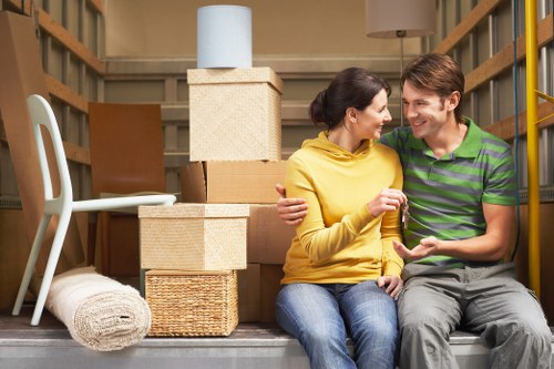 Keyboard navigation on an accessible removals website